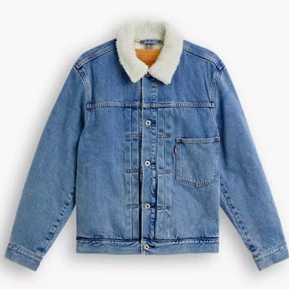 Levi's Premium Lined Trucker NWT - Picture 1 of 5